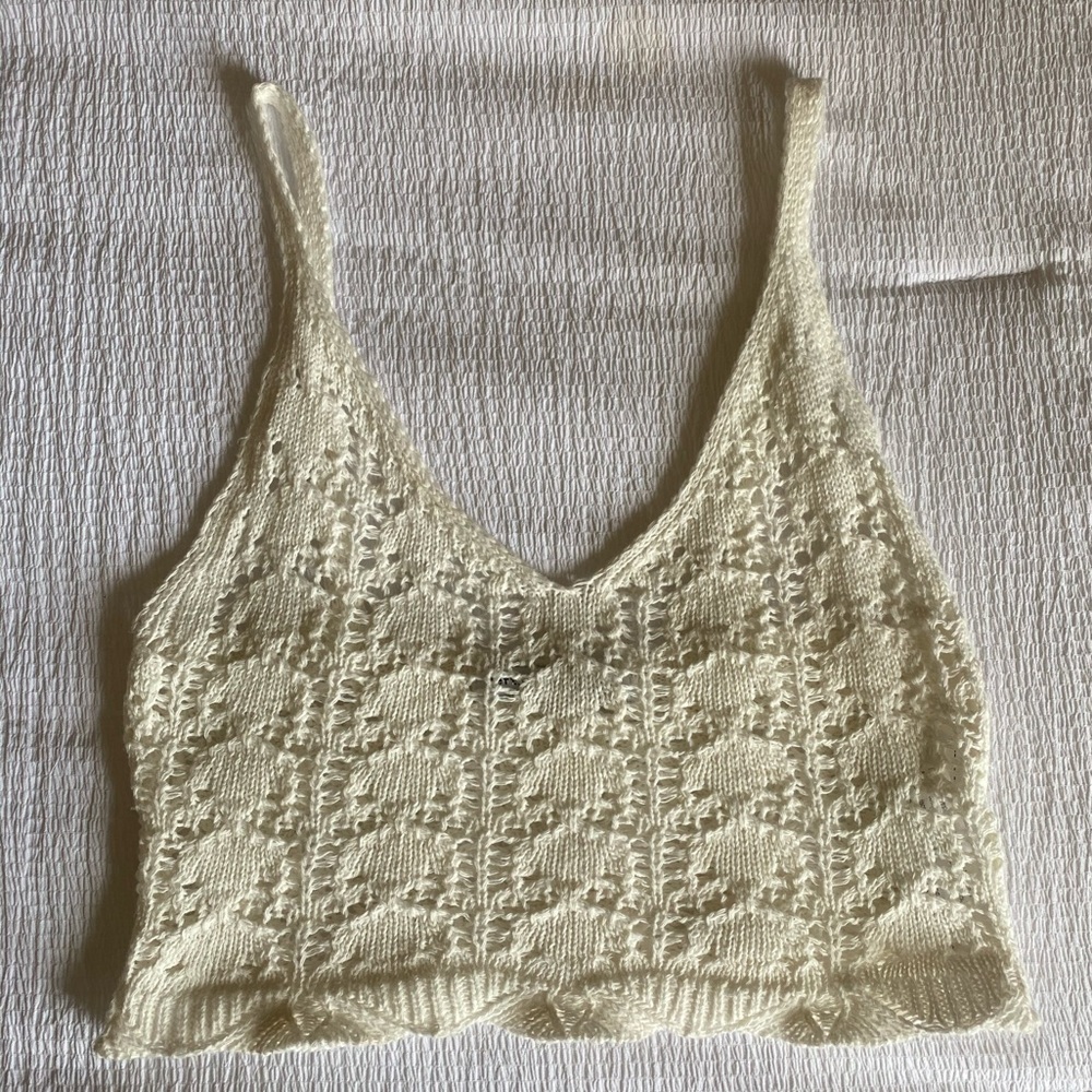 crochet style top